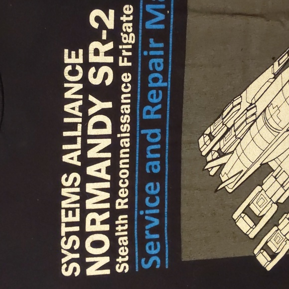 Mass Effect Normandy Video Game t-shirt - Picture 2 of 3